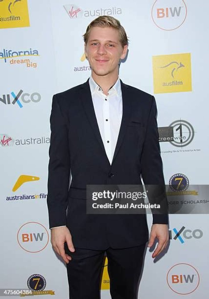 Australian actor, Daniel Webber