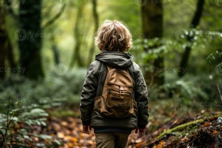Boy in Forest