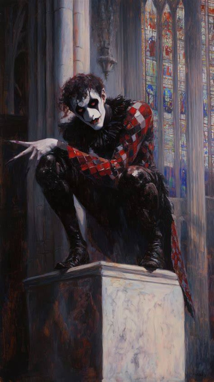 Harlequin Demon / Devil / Sax Player
