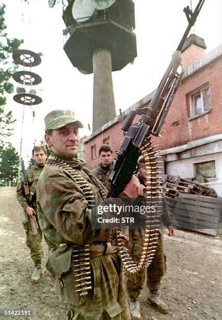Serb Soldier