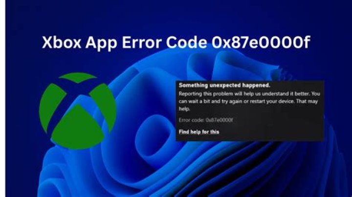 Xbox Error Code 0xd05e0103